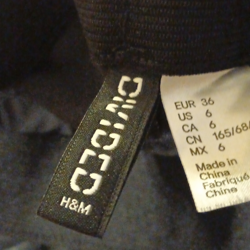 Divided size 6 leather pants